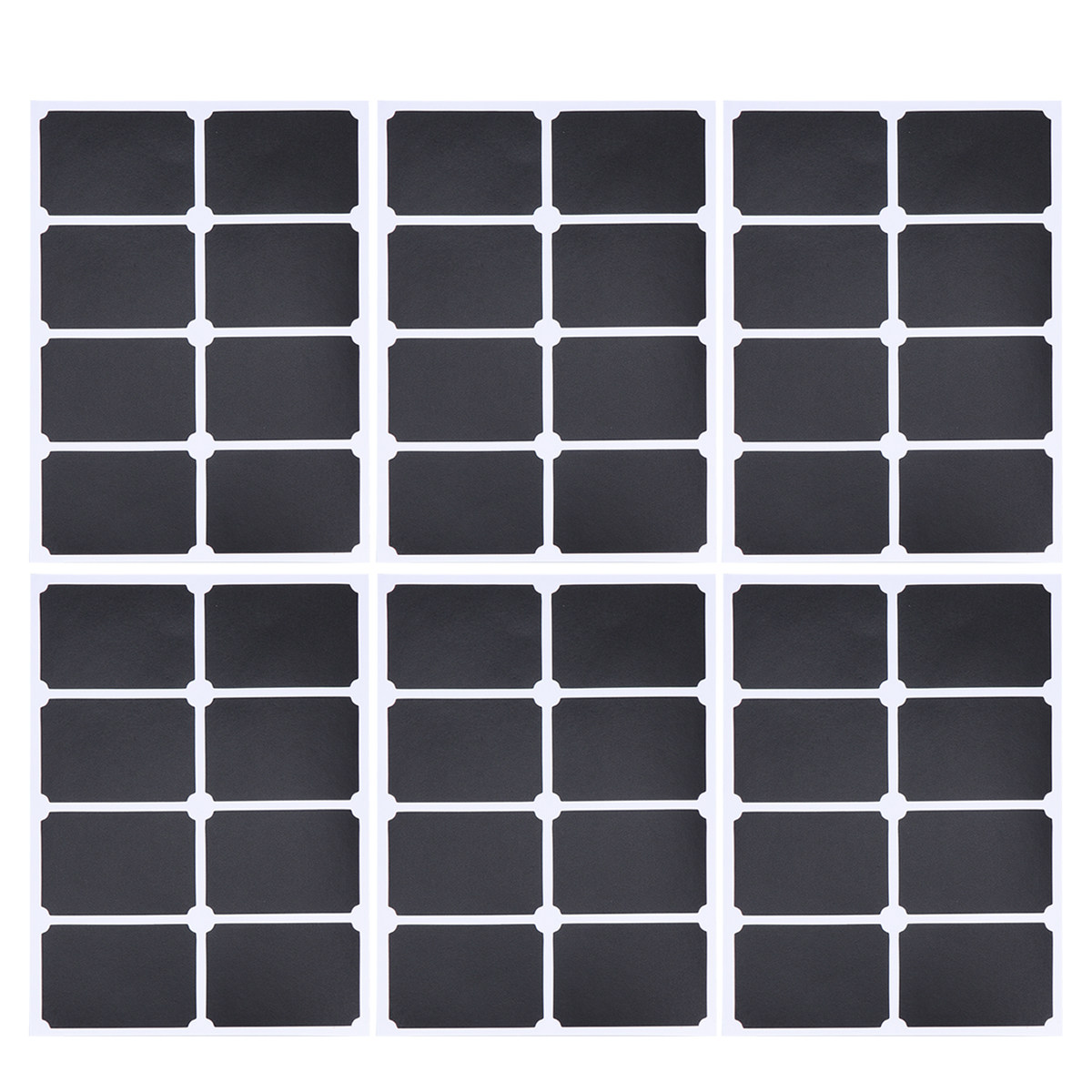 Kitchen Baking Canisters - 10Sheets PVC Chalkboard Stickers for Kitchen