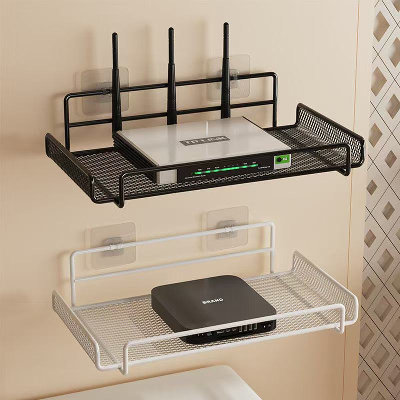 Kitchen Zo - No‑Drill Wall Mount Router Shelf Metal