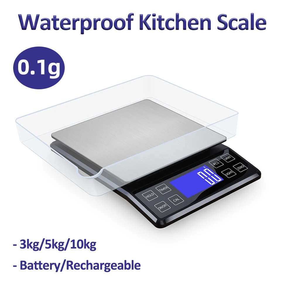 Kitchen Scale Precise - Digital Kitchen Scale 0.1g High Precision