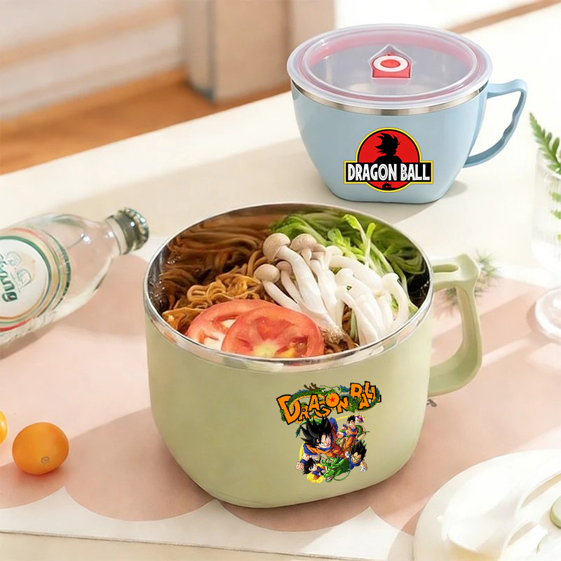 Kitchen Baking Gifts - Dragones Ball Stainless Steel Insulated Lunch