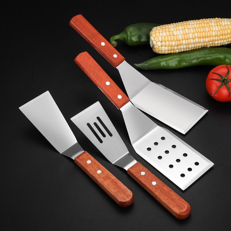 Kitchen Baking Ware - Stainless Steel Pizza Spatula Turner for