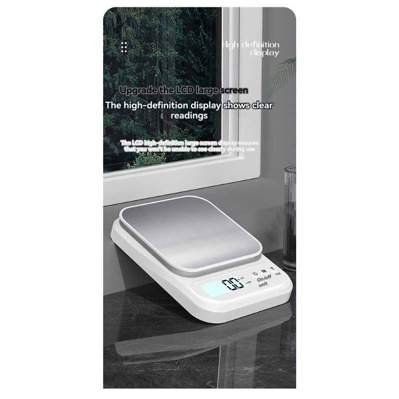 YCOC-Compact Digital Kitchen S - Kitchen Scale Precise recension och pris