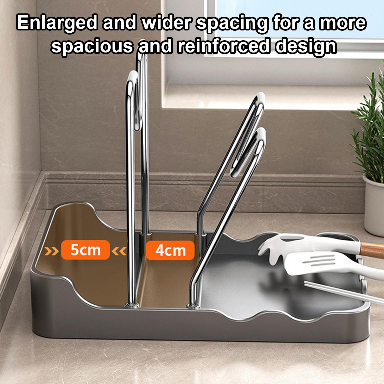 Pot Lid Holder Vertical Spoon  - Kitchen Baking Pantry recension och pris