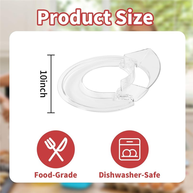BABZ Clear for Splash Guard wi - Kitchen Aid Baking Mixer recension och pris
