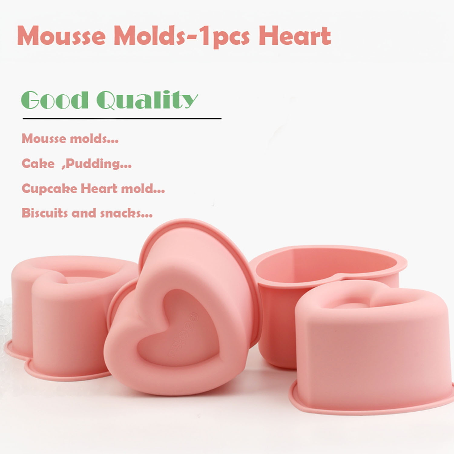 A Heart-Shaped Silicone Mold f - Kitchen Baking Must Haves recension och pris