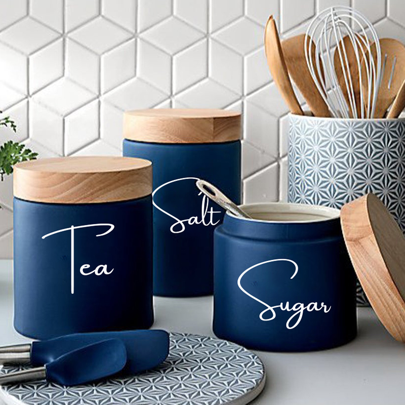 8Pcs Kitchen Organization Cani - Kitchen Baking Canisters recension och pris