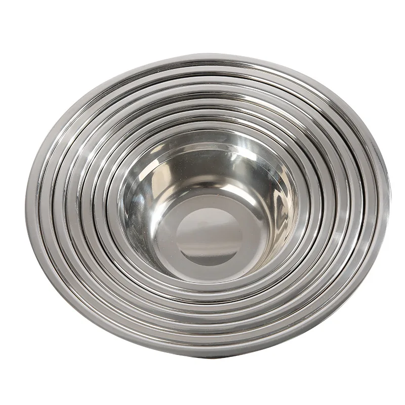Stainless Steel Round Thicken  - Kitchen Baking Bowls recension och pris