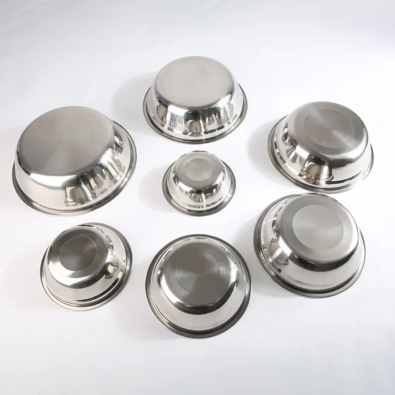 Stainless Steel Round Thicken  - Kitchen Baking Bowls recension och pris