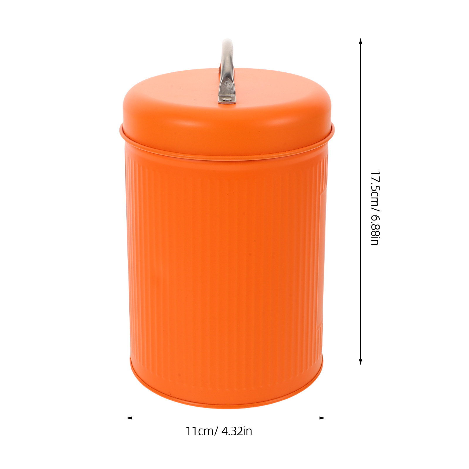 Airtight Cookie Jar Orange Vin - Kitchen Baking Canisters recension och pris