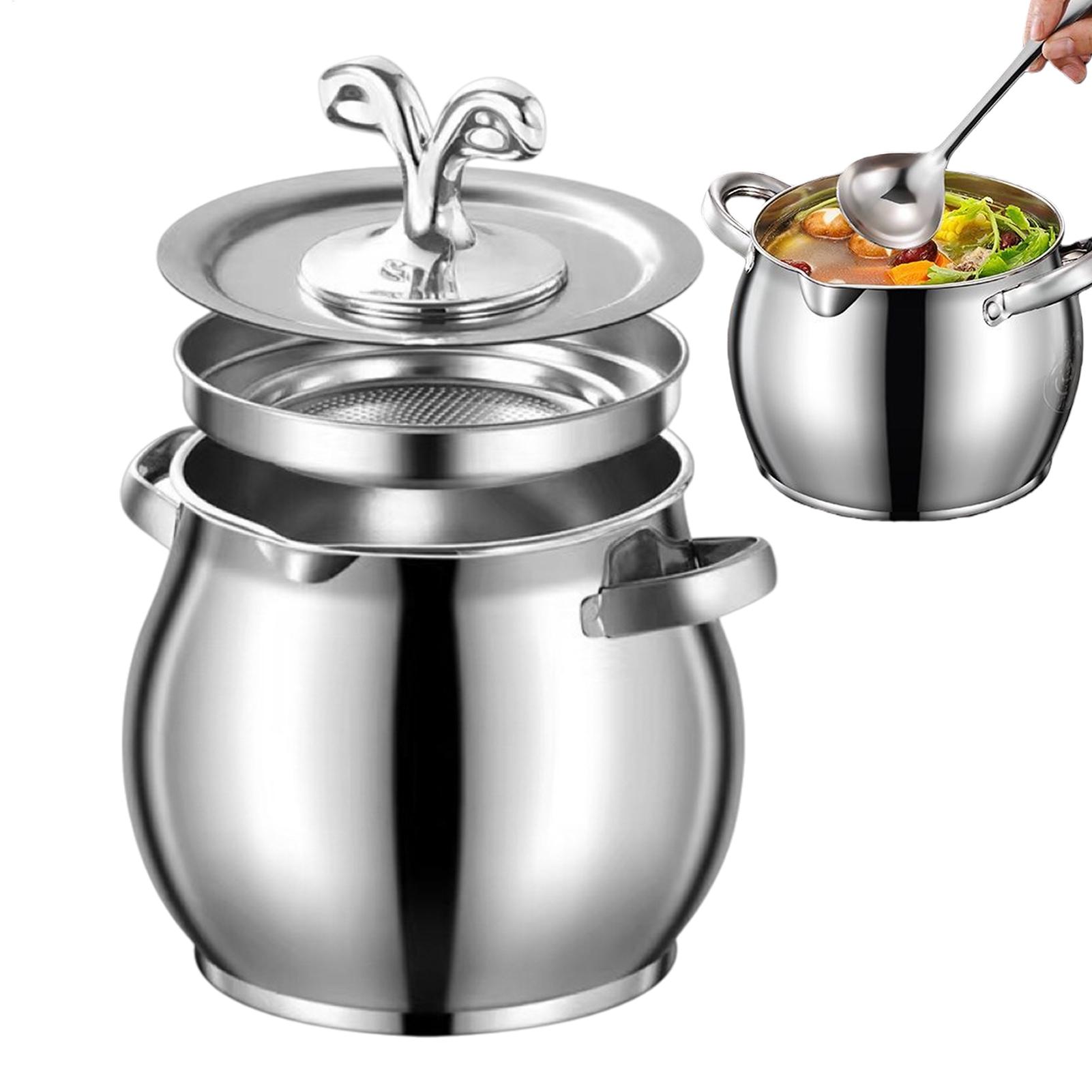 Grease Container Stainless Ste - Kitchen Baking Canisters recension och pris