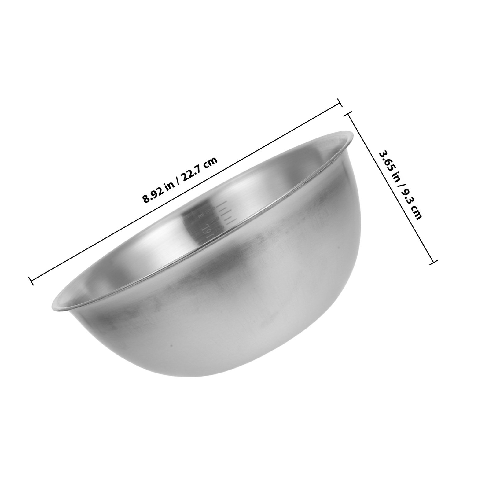 Stainless Steel Mixing Bowl 23 - Kitchen Baking Bowls recension och pris