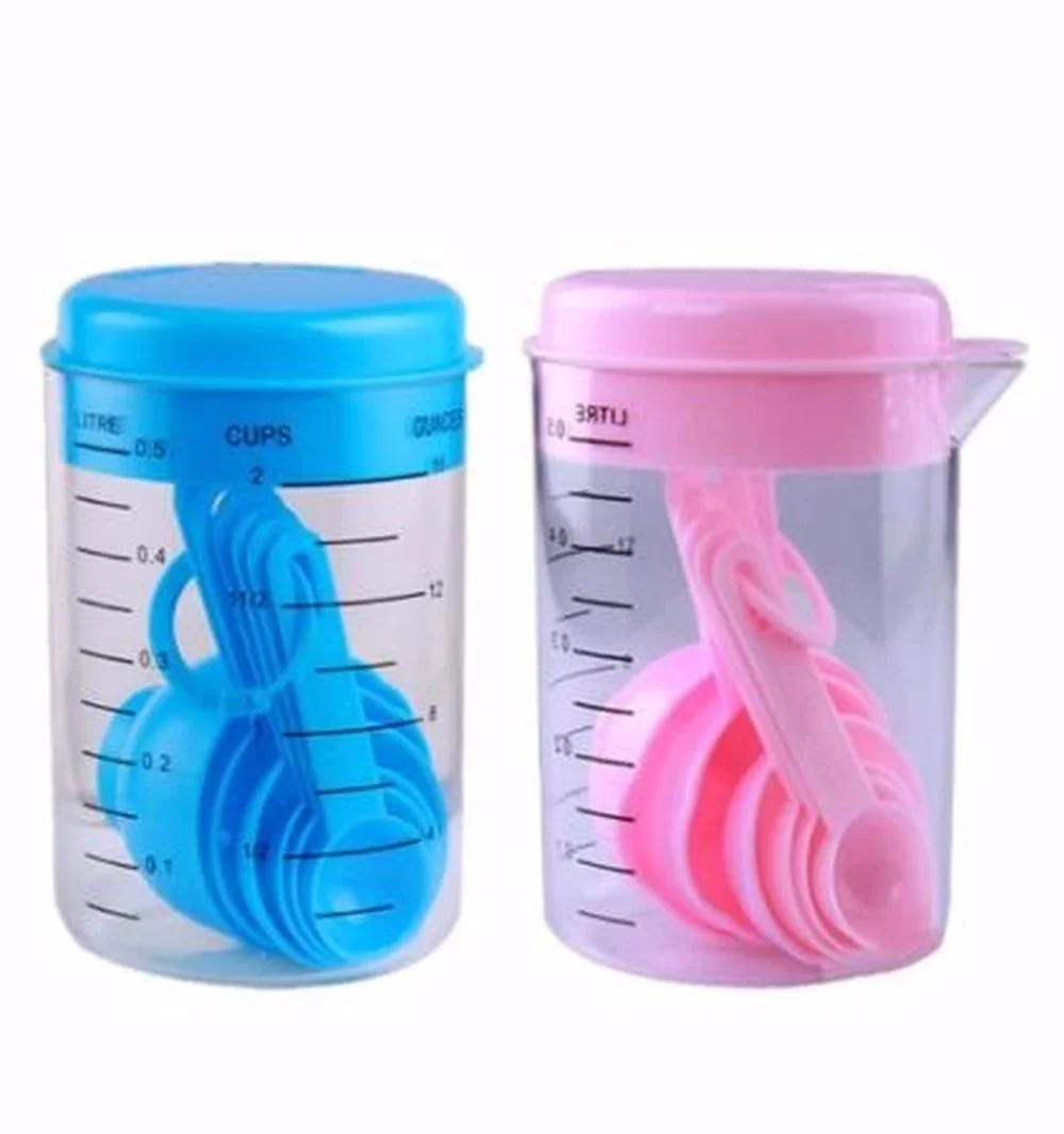 7 Pieces / Set Plastic Measuri - Kitchen Baking Ware recension och pris