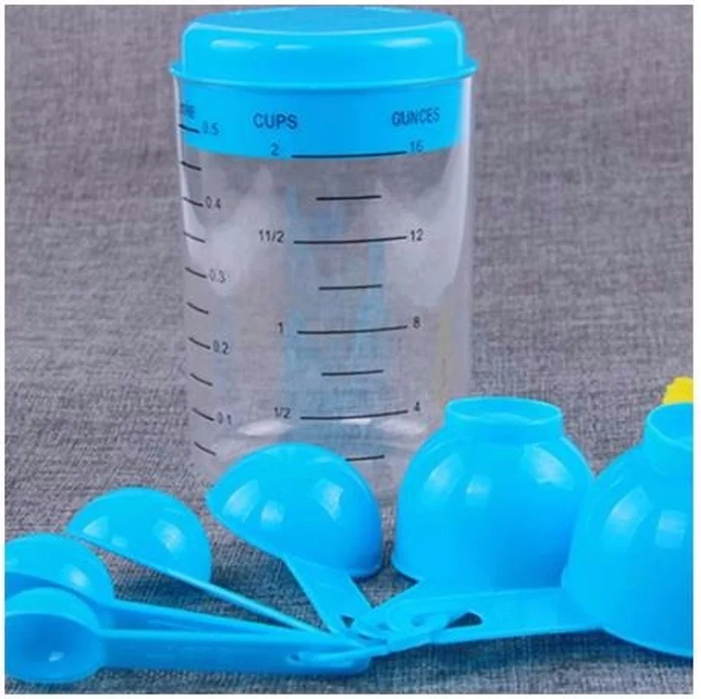 7 Pieces / Set Plastic Measuri - Kitchen Baking Ware recension och pris