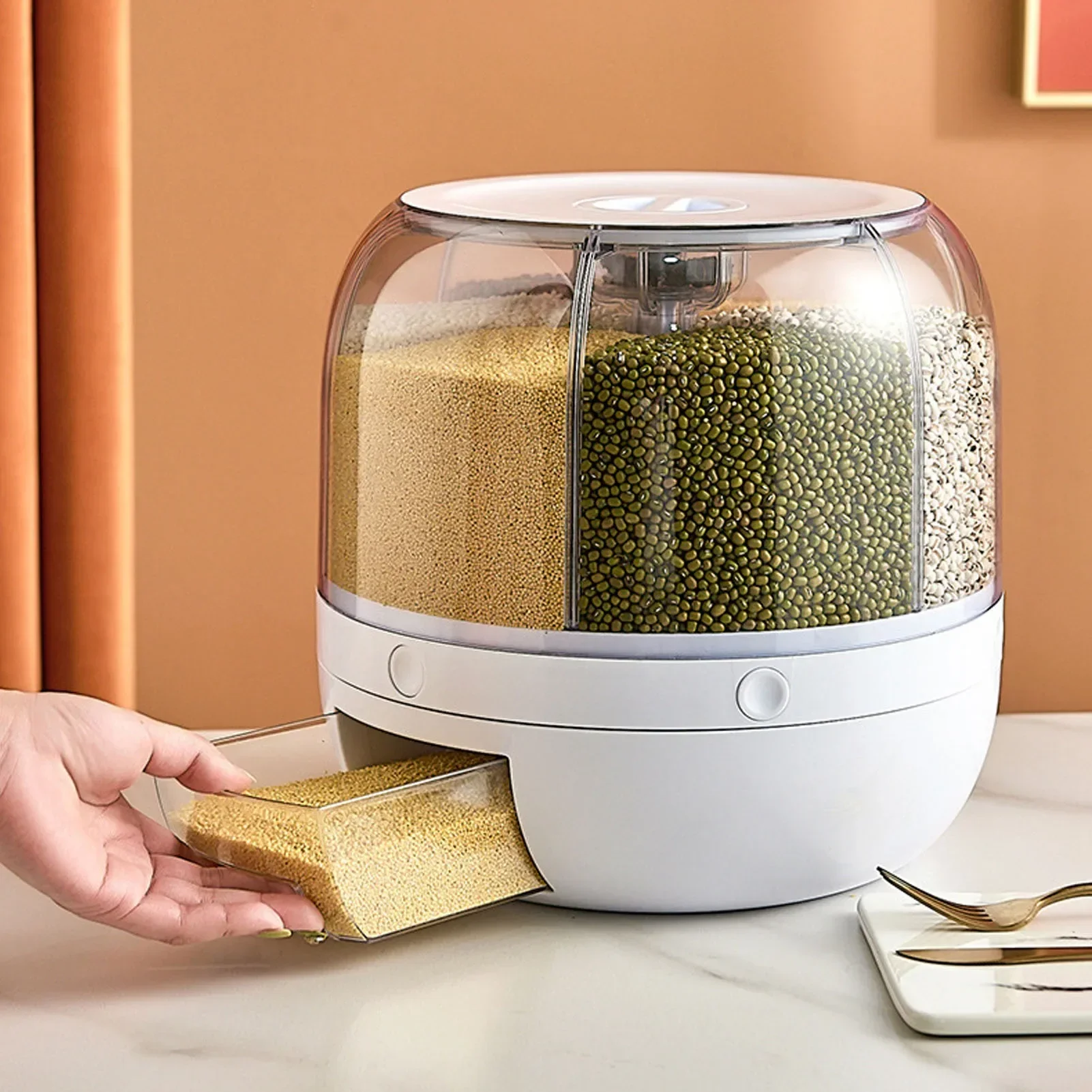 6-Compartment 360° Rotating Ai - Kitchen Zo recension och pris