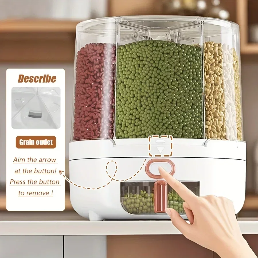 6-Compartment 360° Rotating Ai - Kitchen Zo recension och pris