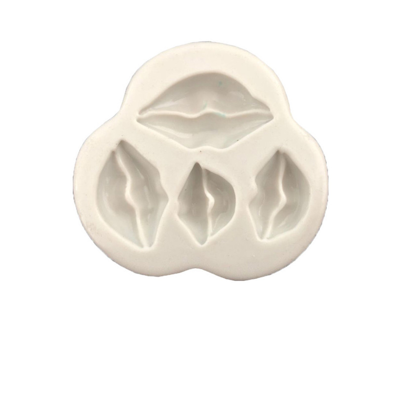 Sexy Lips Silicone Mold Fondan - Kitchen Equipment For Baking recension och pris