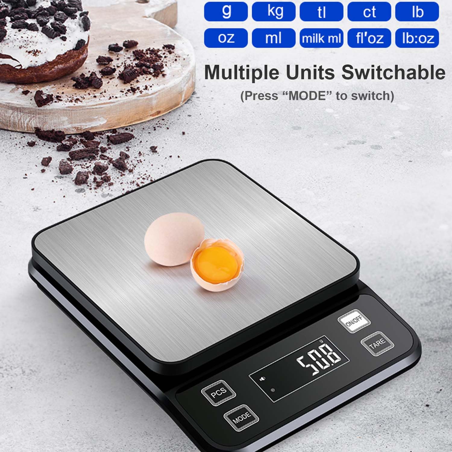 2026 New Waterproof Digital Ki - Kitchen Scale Precise recension och pris