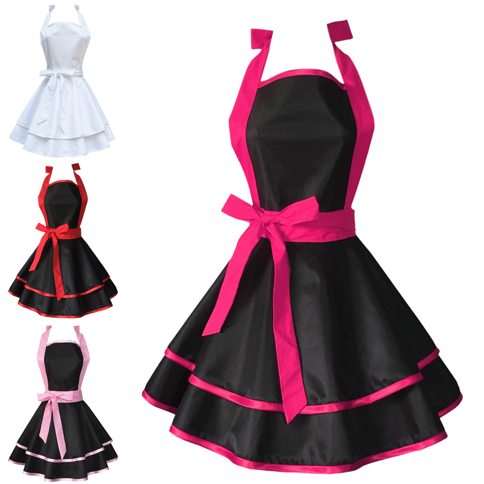 One Size Kitchen Apron Retro 5 - Kitchen Baking Unit recension och pris