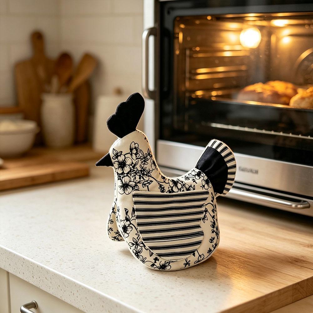 Handmade Hen Shaped Oven Mitt  - Kitchen Baking Ware recension och pris