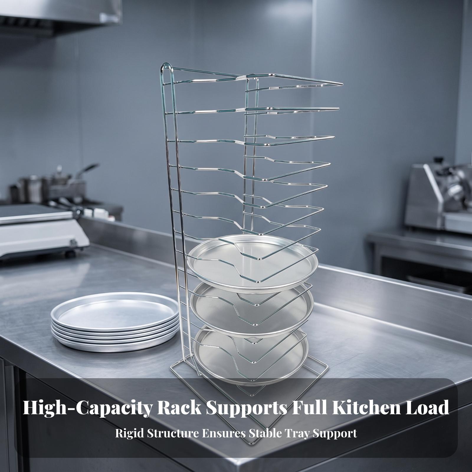 Vertical Pizza Cooling Rack fo - Kitchen Baking Pan Organizer recension och pris
