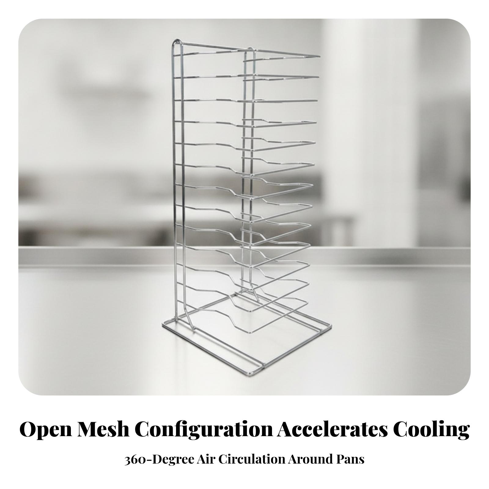 Vertical Pizza Cooling Rack fo - Kitchen Baking Pan Organizer recension och pris