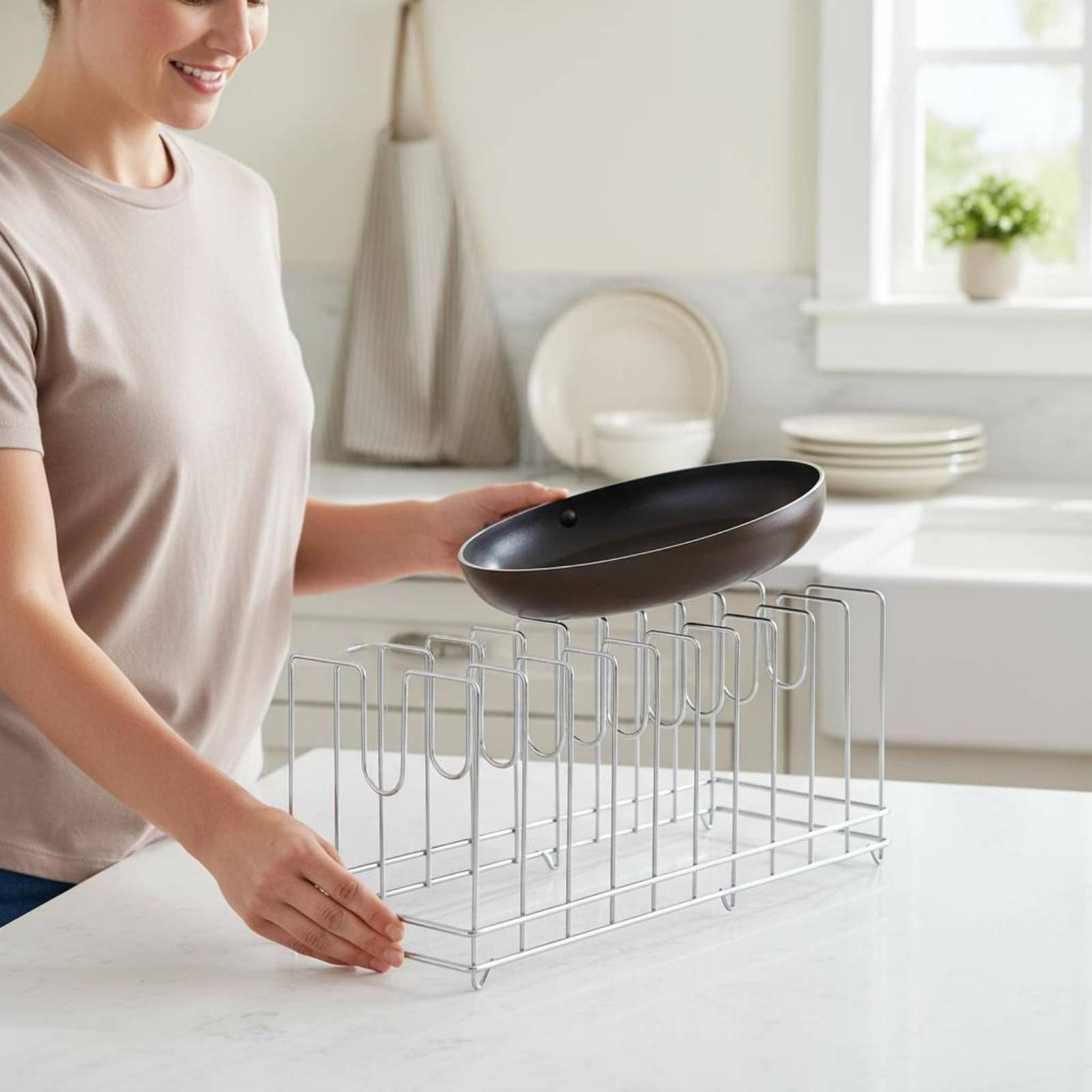 Vertical Kitchen Shelf Rack fo - Kitchen Baking Pan Organizer recension och pris