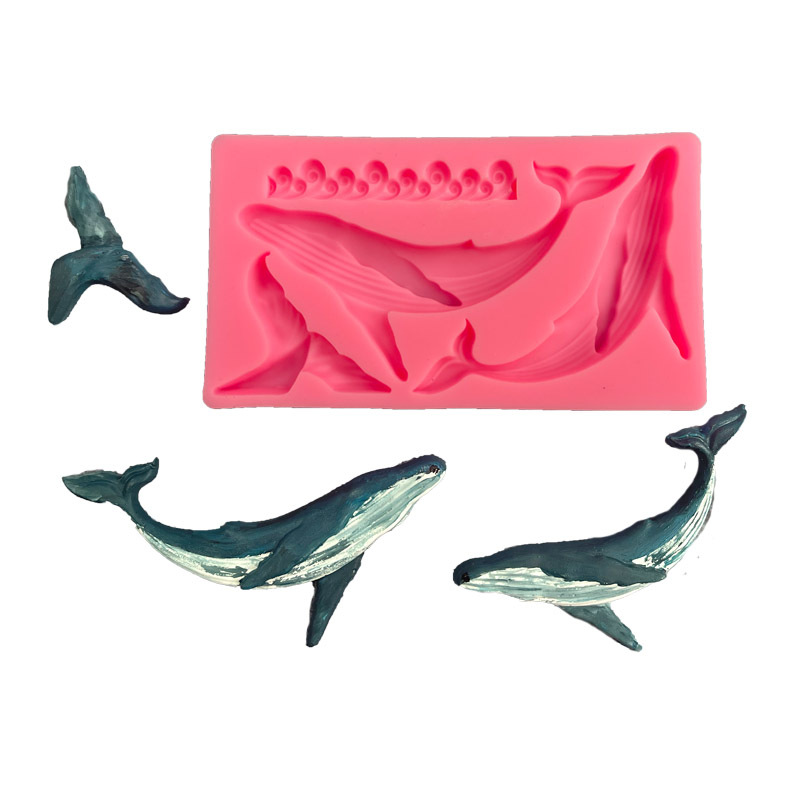 DIY Whale Silicone Mold Ocean  - Kitchen Equipment For Baking recension och pris