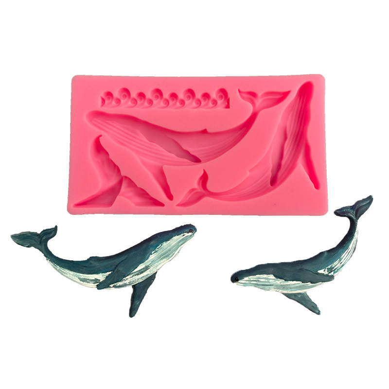 DIY Whale Silicone Mold Ocean  - Kitchen Equipment For Baking recension och pris