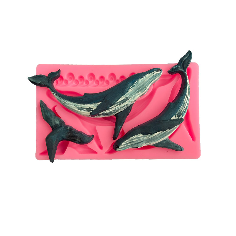 DIY Whale Silicone Mold Ocean  - Kitchen Equipment For Baking recension och pris