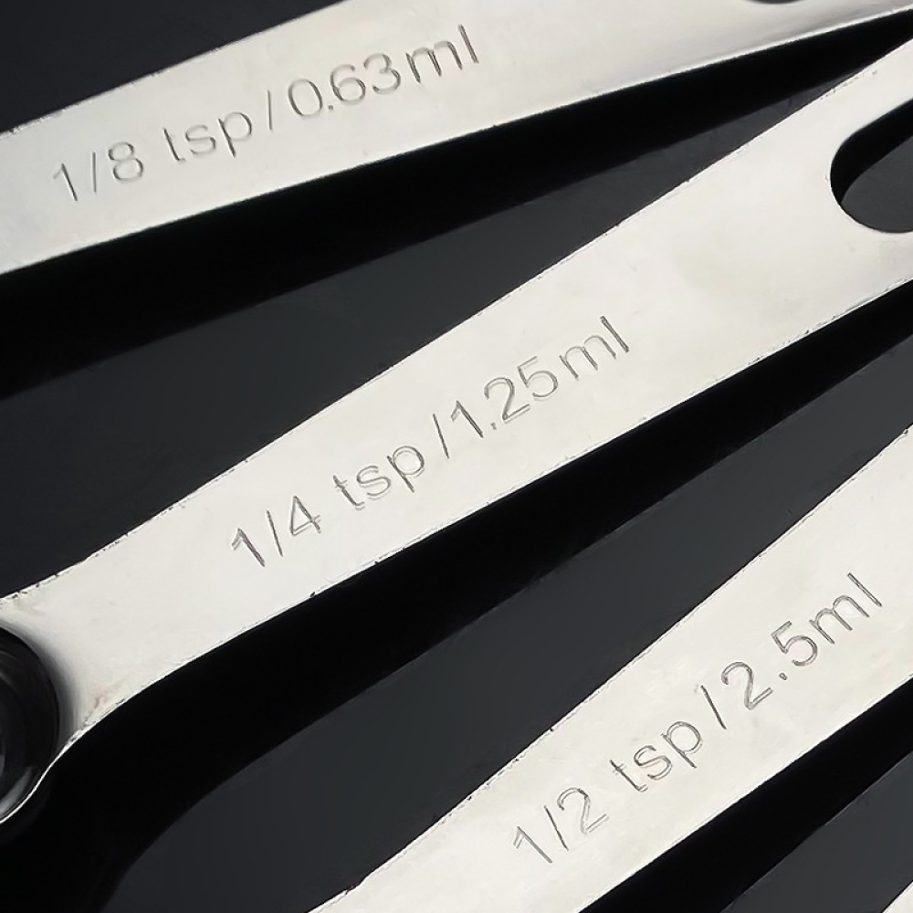 Ergonomic Metal Measuring Spoo - Kitchen Scale Precise recension och pris