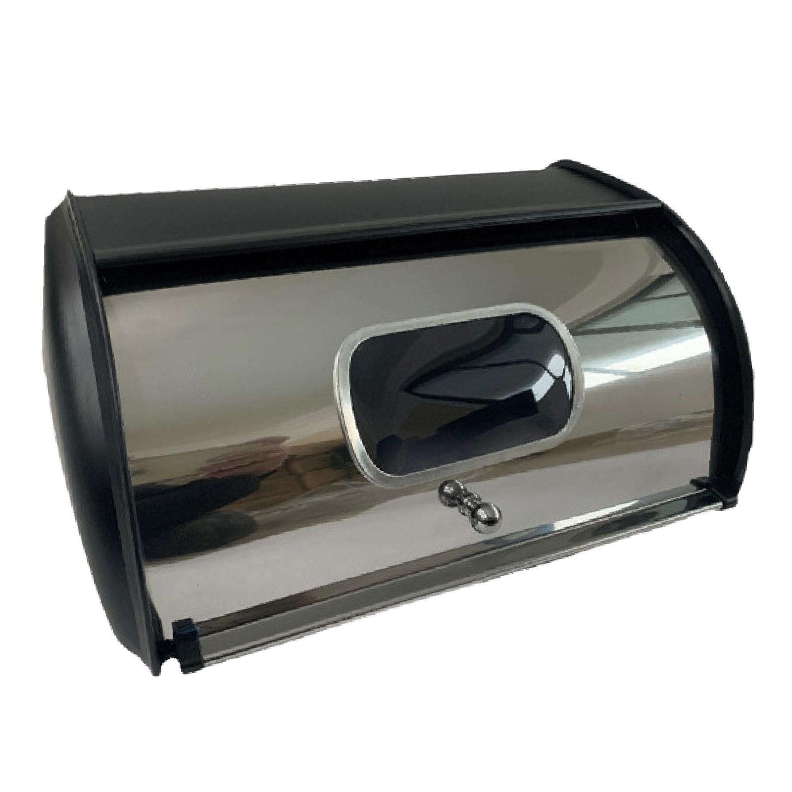 Roll Top Bread Bin Bread Box M - Kitchen Baking Pantry recension och pris