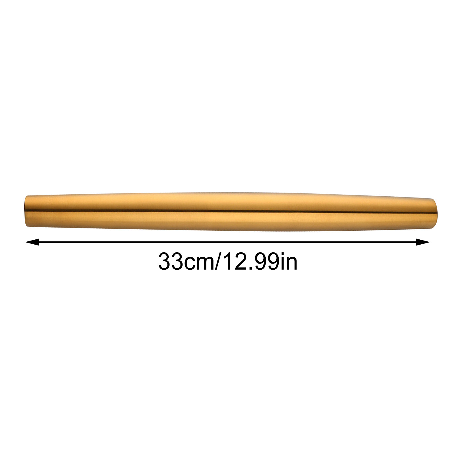 Gold Rolling Pin Baking Tool C - Kitchen Baking Ware recension och pris