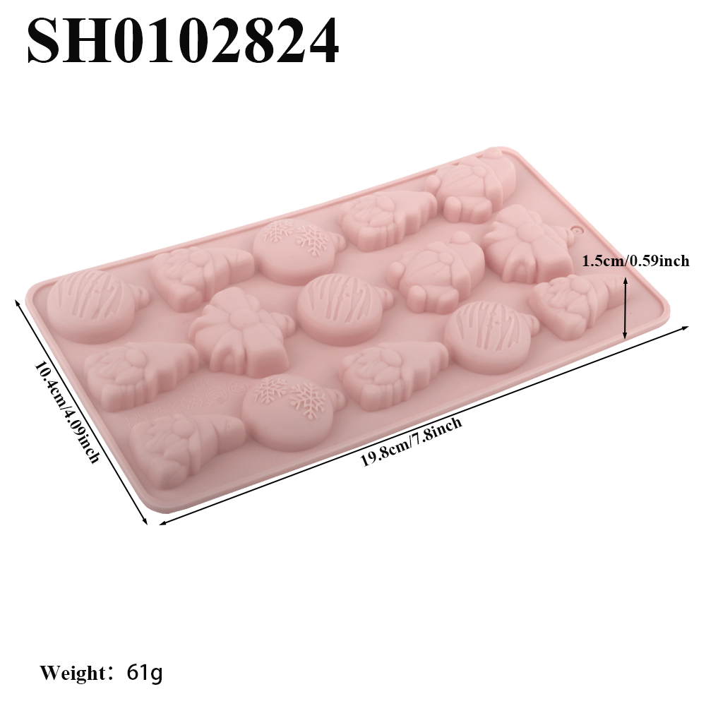 Christmas Element Silicone Cho - Kitchen Baking Gifts recension och pris