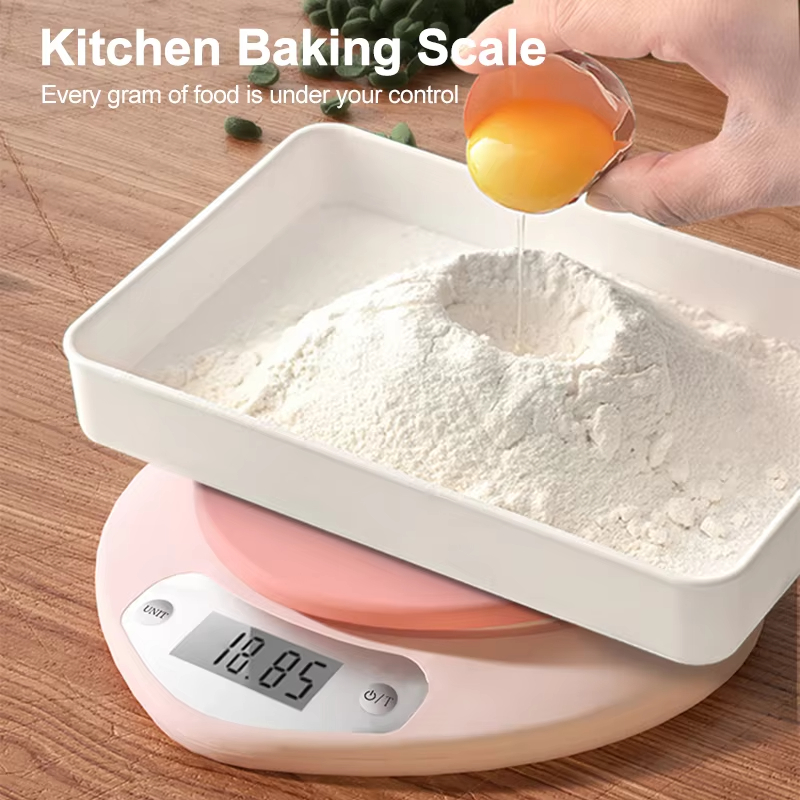 Digital Kitchen Scale Pink Hea - Kitchen Scale Precise recension och pris
