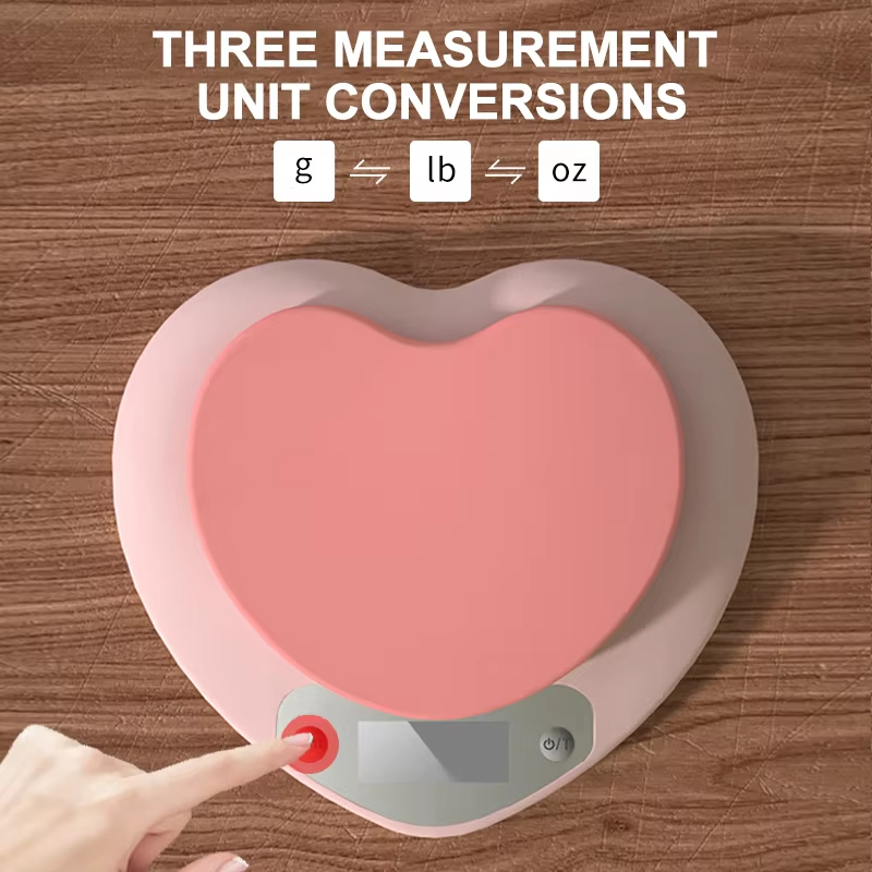 Digital Kitchen Scale Pink Hea - Kitchen Scale Precise recension och pris