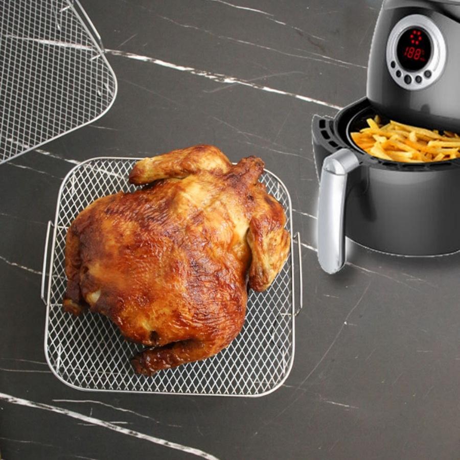 Stainless Steel Air Fryer Gril - Kitchen Baking Appliances recension och pris