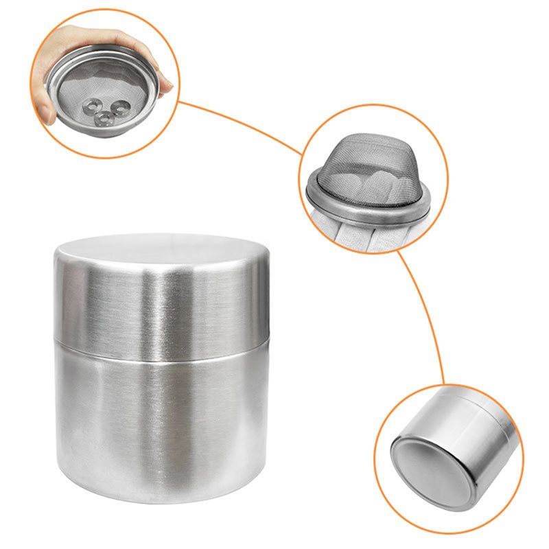 Stainless Steel Matcha Powder  - Kitchen Baking Canisters recension och pris
