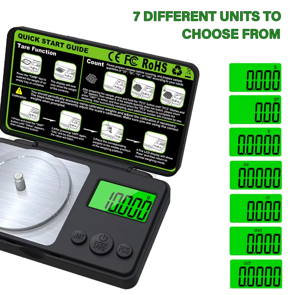 Mini Digital Scale Jewelry Mil - Kitchen Scale Precise recension och pris