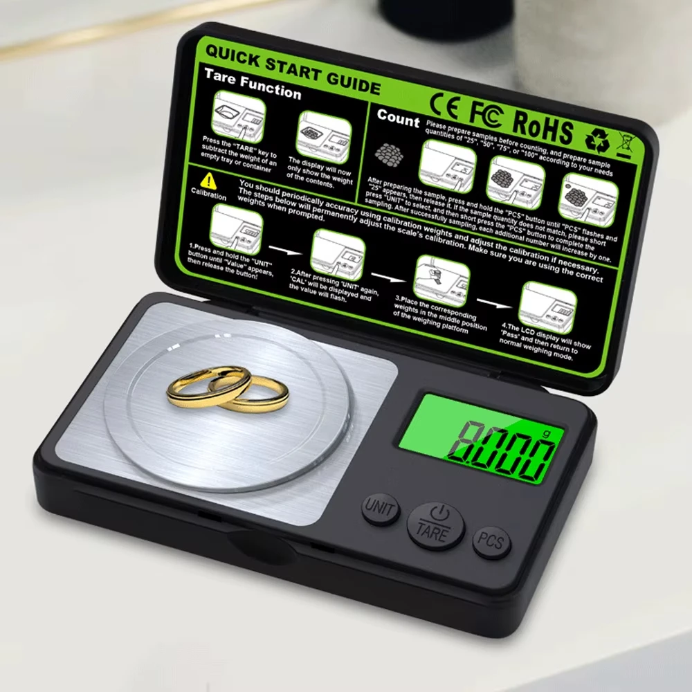 Mini Digital Scale Jewelry Mil - Kitchen Scale Precise recension och pris
