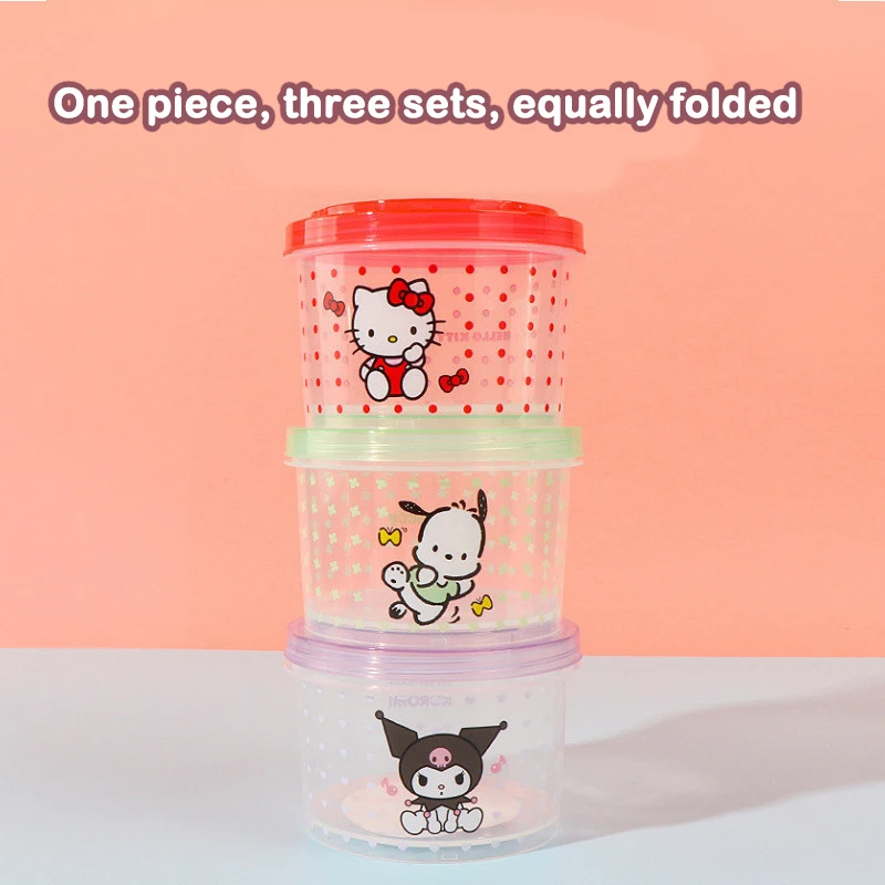 Kitty Bento Box Set 3 Pieces C - Kitchen Baking Gifts recension och pris