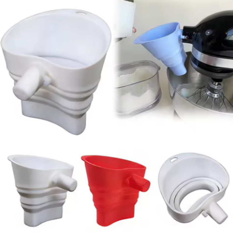 1/3pcs mix Silicone Flour Funn - Kitchen Aid Baking Mixer recension och pris